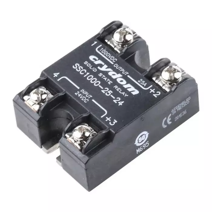 SENSATA/CRYDOM Solid State Relay SSC Series 25 A Load Surface Mount 1000 V 28 Control, SSC1000-25-24