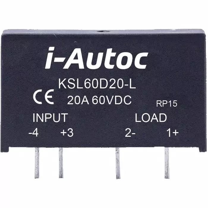 I-Autoc KSL Series Solid State Relay PCB Mount 6 V DC Coil, KSL60D20-L
