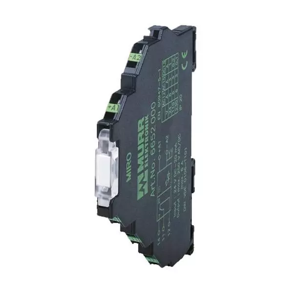 Murrelektronik 1 Solid State Relays DIN Rail Mount 1 Form C (SPDT-NO, NC) Relay Contact Form, 6652001