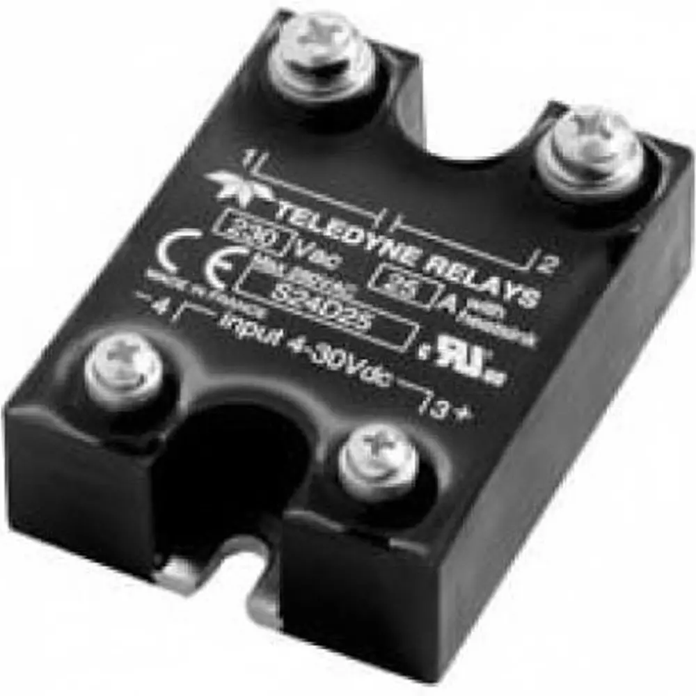 Teledyne Relays S20DC100 Series Solid State Relays Panel Mount 100 A Load Current Rating, S20DC100