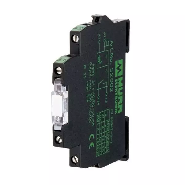 Murrelektronik 1 Series Solid State Relays DIN Rail Mount 100 mA Load Current Rating, 52002