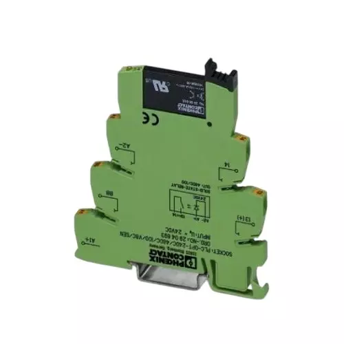 Phoenix Contact Solid State Relays DIN Rail Mount 3 mA Load Current Rating 5 VDC to 30 VDC Load Voltage, 2908176