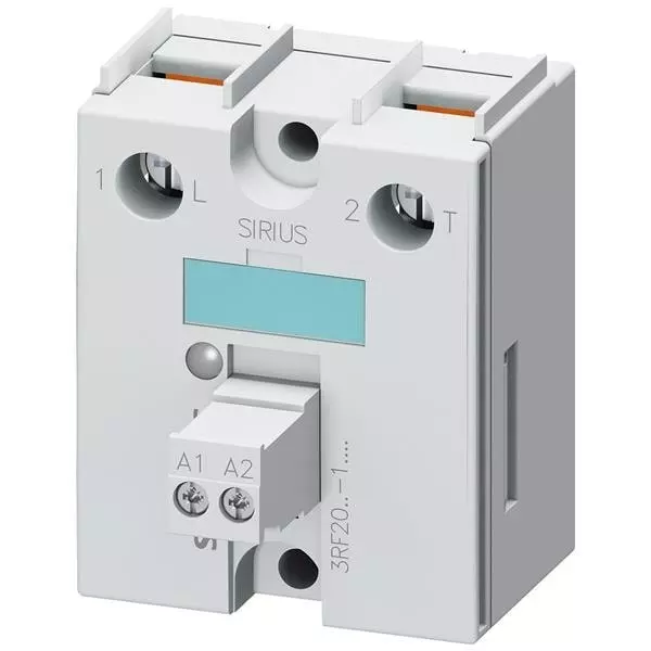 Siemens 3RF2 Series Single Phase Relays Panel Mount 50 A Load Current Rating, 3RF20501AA06