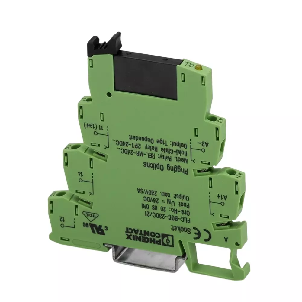 Phoenix Contact PLC-OSC Series Solid State Relays DIN Rail Mount 100 mA Load Current Rating, 2966744