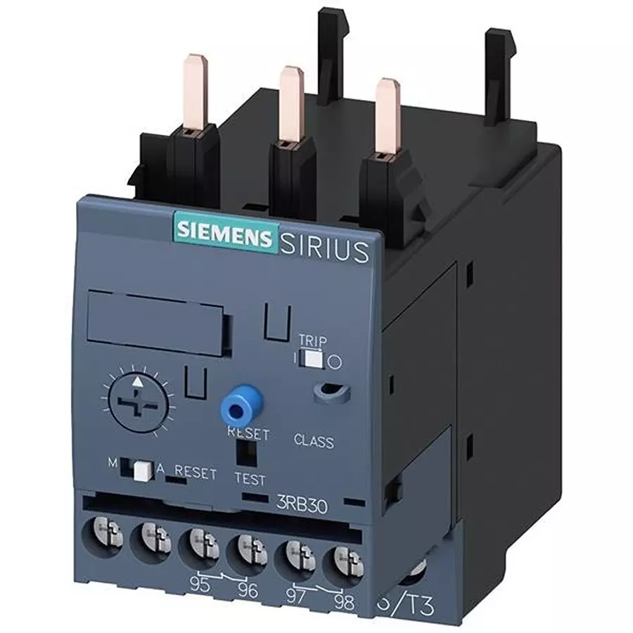 Siemens Solid State Relay Panel Mount 1 NO, 1 NC, 3RB30262SB0