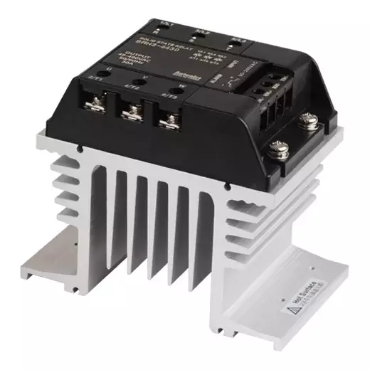 Autonics Solid State Relay 90-240 VAC 48 480 VAC 30A(ZC), SRH3-4430