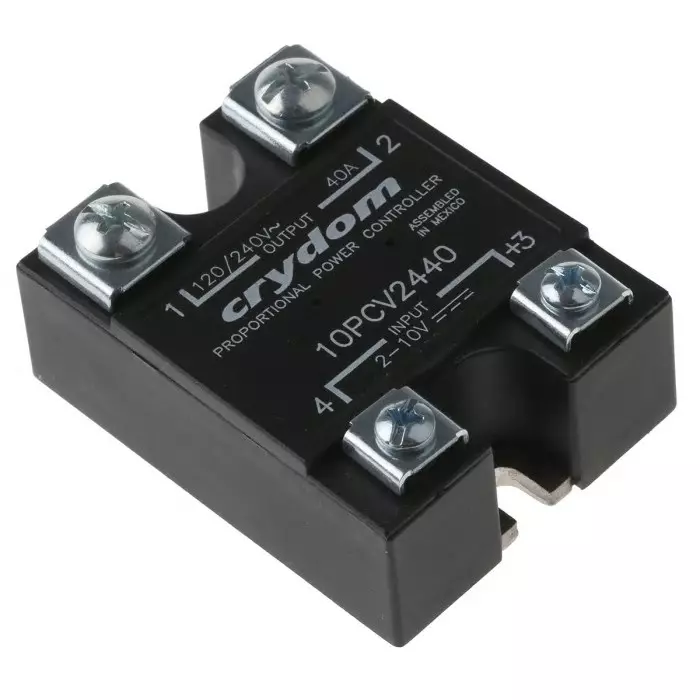 SENSATA/CRYDOM Solid State Relay PCV Series 40 A RMS Load PCB Mount 240 V AC 10 DC Control, 10PCV2440