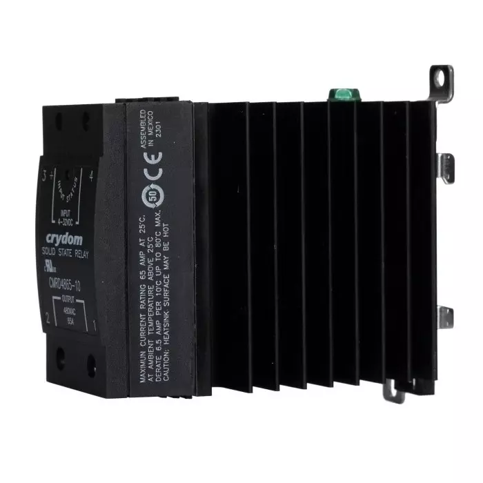 SENSATA/CRYDOM Solid State Relay CMR48 Series 65 A Load DIN Rail Mount 530 V rms 32 DC Control, CMRD4865-10