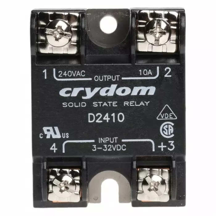 SENSATA/CRYDOM Solid State Relay 10 A RMS Load Surface Mount 280 V 32 Control, D2410