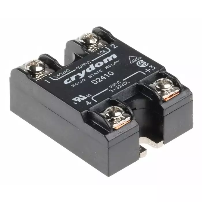 SENSATA/CRYDOM Solid State Relay 10 A RMS Load Surface Mount 280 V 32 Control, D2410