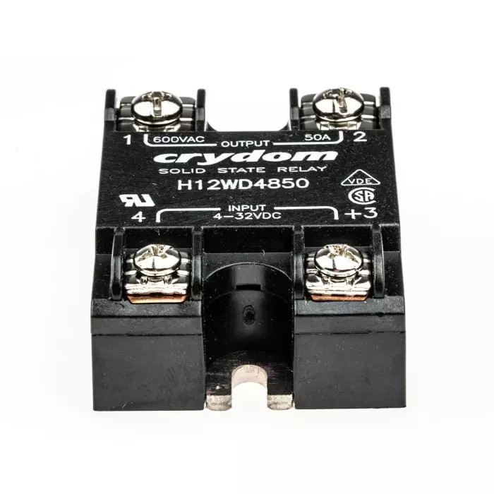 SENSATA/CRYDOM Solid State Relay 50 A Load Panel Mount 660 V AC 32 Control, H12WD4850