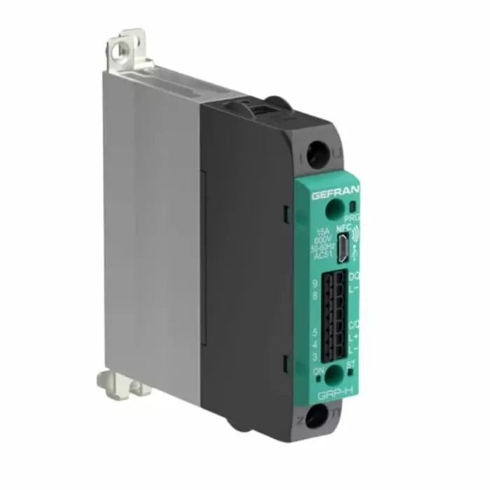 GEFRAN GRP-H Series Solid State Relay 40 A Load DIN Rail Mount 600 V AC/dc Load, GRP-H-40-48-AN-0-0-0-1-0-0