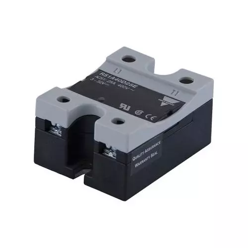Carlo Gavazzi RS1A Series Single Phase Relays Panel Mount 40 A Load Current Rating, RS1A40D40E