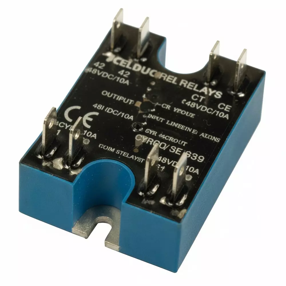 Teledyne Relays SQ Series Solid State Relays Panel Mount 25 A Load Current Rating, SQ24D25-12