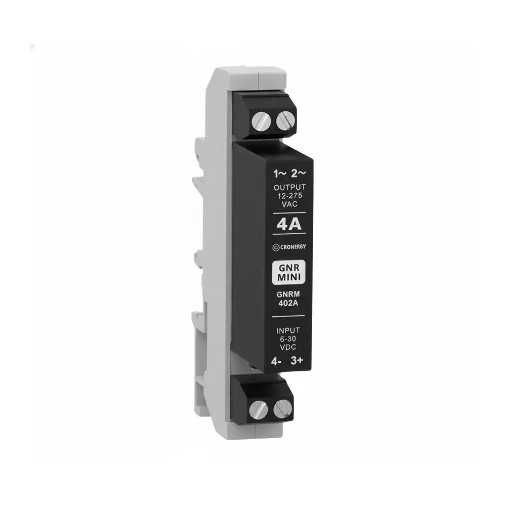 Crouzet GNR Series Solid State Relays DIN Rail Mount 4 A Load Current Rating, GNRM4D2A