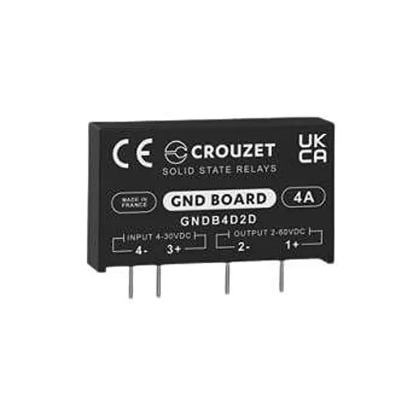 Crouzet Solid State Relay PCB Mount 1 Amp 7 to 36 V AC, GNDB10D1E