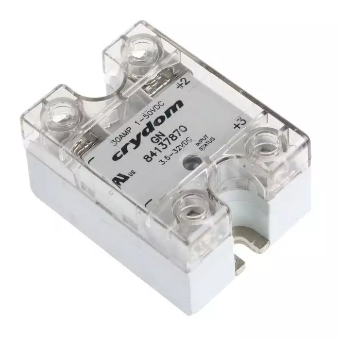 SENSATA/CRYDOM Solid State Relay 8413 Series 30 A dc Load Panel Mount 50 V 32 Control, 84137870