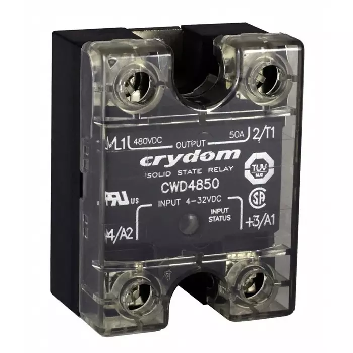 SENSATA/CRYDOM Solid State Relay CW Series 90 A RMS Load Panel Mount 660 V AC 32 DC Control, CWD4890