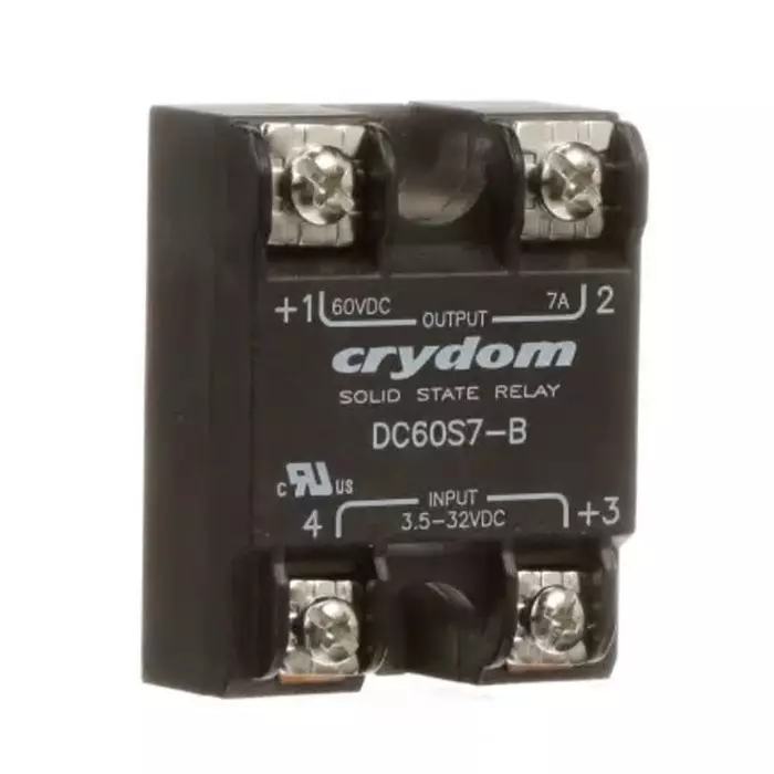 SENSATA/CRYDOM Solid State Relay DC60 Series 7 A Load Surface Mount 60 V DC 32 Control, DC60S7-B