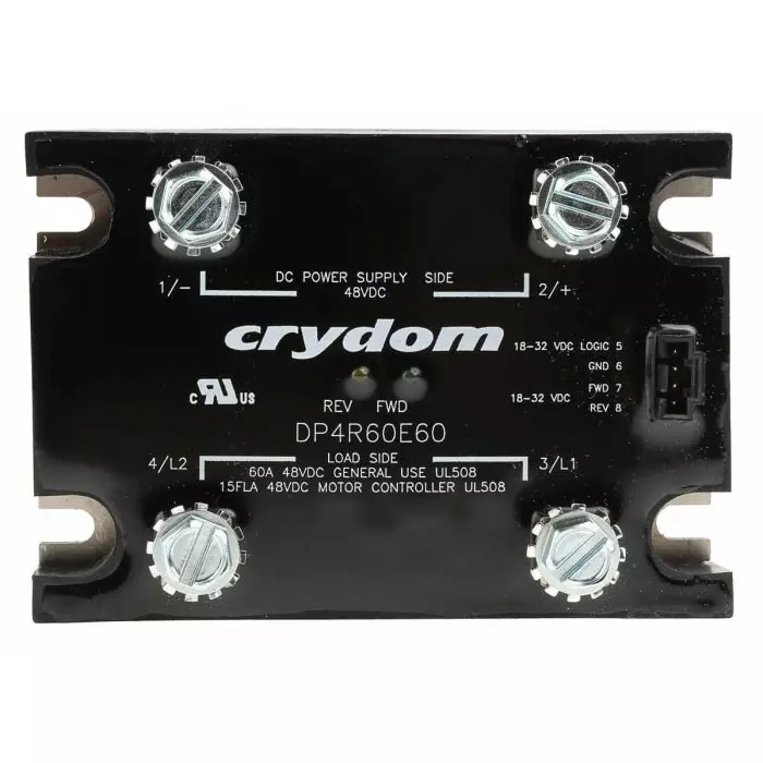SENSATA/CRYDOM Solid State Relay DP Series 60 A Load Panel Mount 48 V DC 32 Control, DP4R60E60