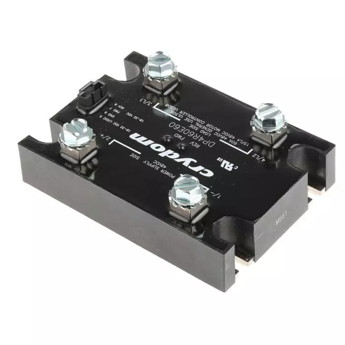 SENSATA/CRYDOM Solid State Relay DP Series 60 A Load Panel Mount 48 V DC 32 Control, DP4R60E60