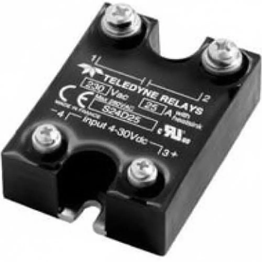 Teledyne Relays S Series Solid State Relays Panel Mount 40 A Load Current Rating, S60DC40