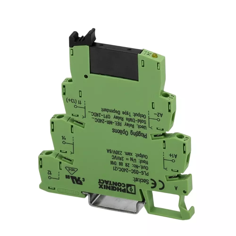 Phoenix Contact PLC-OSC Series Solid State Relays DIN Rail Mount 3 A Load Current Rating, 2980050