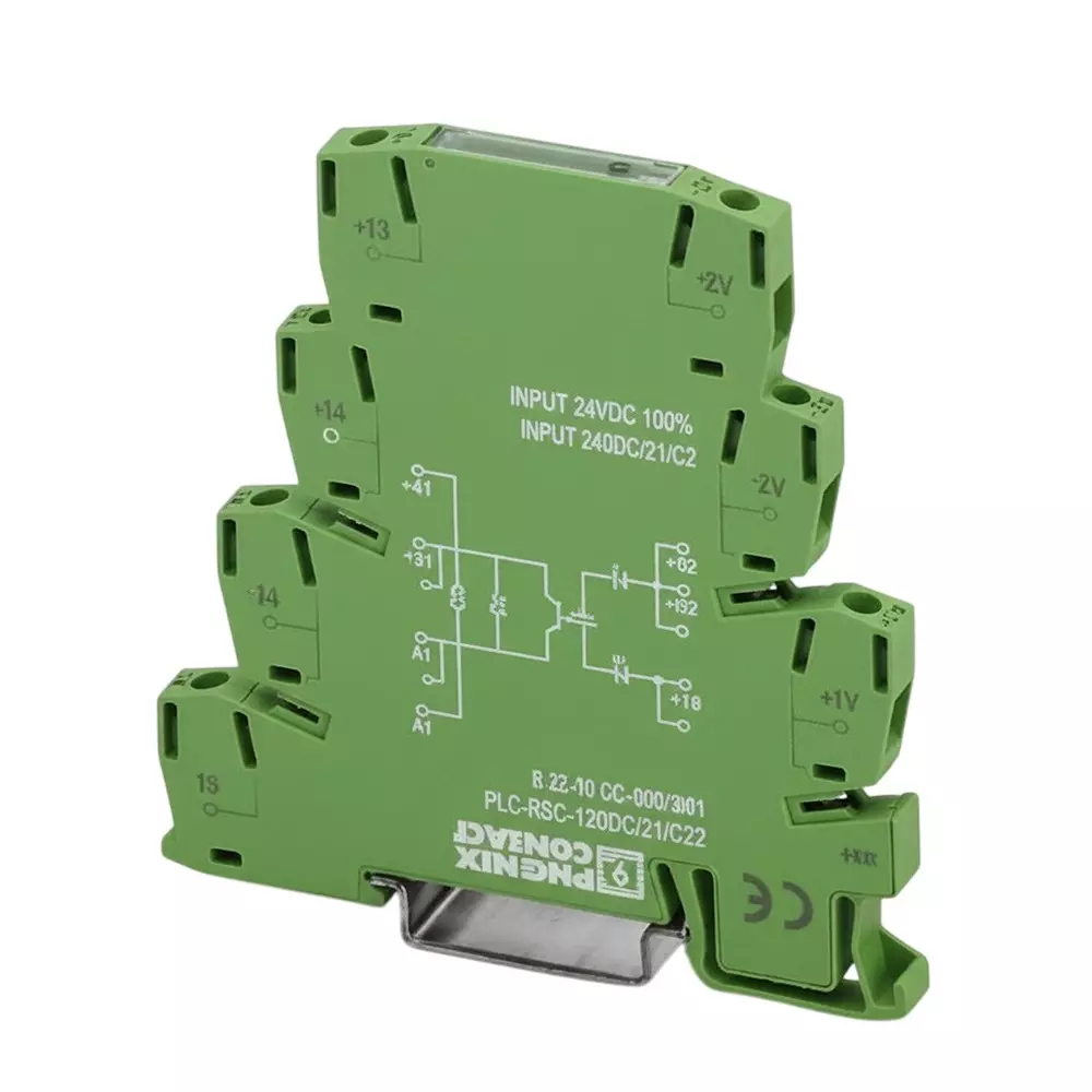 Phoenix Contact PLC-OSC Series Solid State Relays DIN Rail Mount 1 A Load Current Rating, 2980717