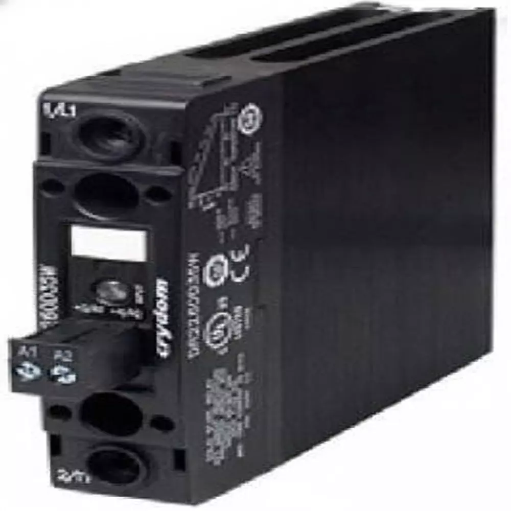Crydom DR22 Series Solid State Relays DIN Rail Mount 35 A Load Current Rating, DR2260D35V