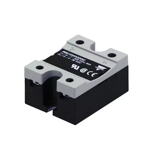 Carlo Gavazzi RM1D Series Single Phase Relays Panel Mount 50 A Load Current Rating, RM1D200D50