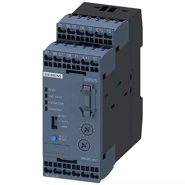 Siemens Solid State Relay Panel Mount 2 NO, 2 NC, 3RB22834AC1