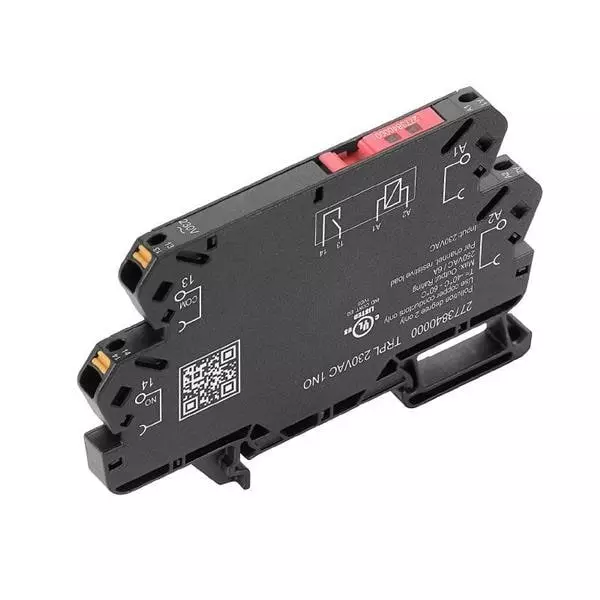 Weidmuller Solid State Relay DIN Rail Mount 1 Form A (SPST-NO) 6 Amp 250 V AC, 250 V DC, 2773840000