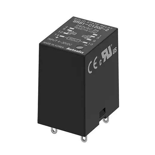 Autonics Solid State Relay 4-30 VDC 90-240 VAC 2A(ZC), SRS1-C1202-2