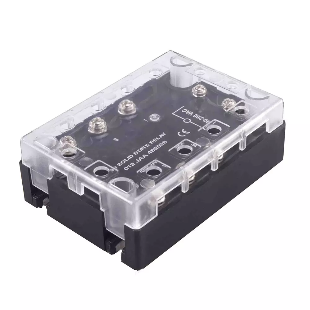 RS PRO Solid State Relay SPST 50 Amp Load Current 480 V RMS Load Voltage SCR Zero Cross, 2537304