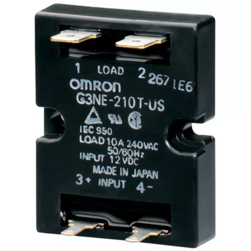 Omron Solid State Relay DC5 V Rated Voltage, G3NE-220TL-US-DC5