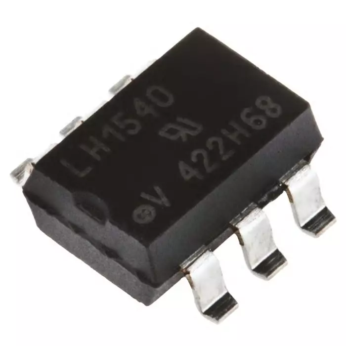 Vishay PCB Mount Solid State Relay MOSFET Output 250 mA Max Power 350 V, LH1540AABTR (Pack of 5)