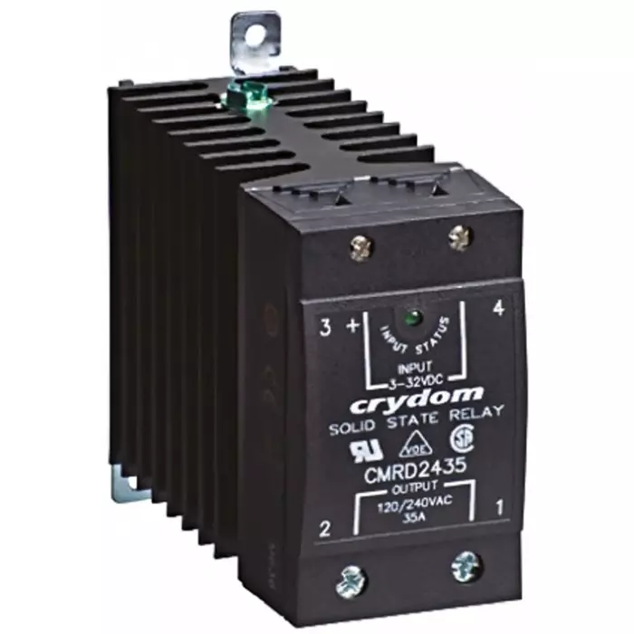 SENSATA/CRYDOM Solid State Relay CMR60 Series 35 A Load DIN Rail Mount 660 V 32 Control, CMRD6035