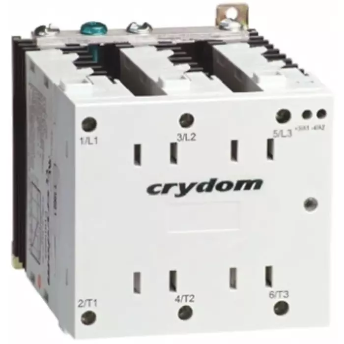 SENSATA/CRYDOM Solid State Relay CTR Series 25 A RMS Load DIN Rail Mount 600 V 280 Control, CTRC6025