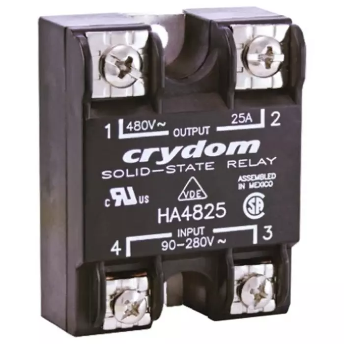 SENSATA/CRYDOM Solid State Relay HA Series 50 A Load Panel Mount 660 V AC 280 Control, HA6050
