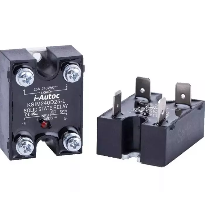 I-Autoc Solid State Relay 10 A Load Panel Mount 440 V AC Load 32 V DC Control, KSIM380D10-L