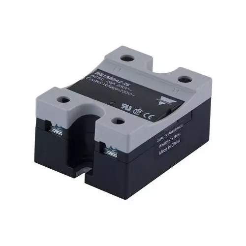 Carlo Gavazzi RS1A Series Single Phase Relays Panel Mount 25 A Load Current Rating, RS1A40D25