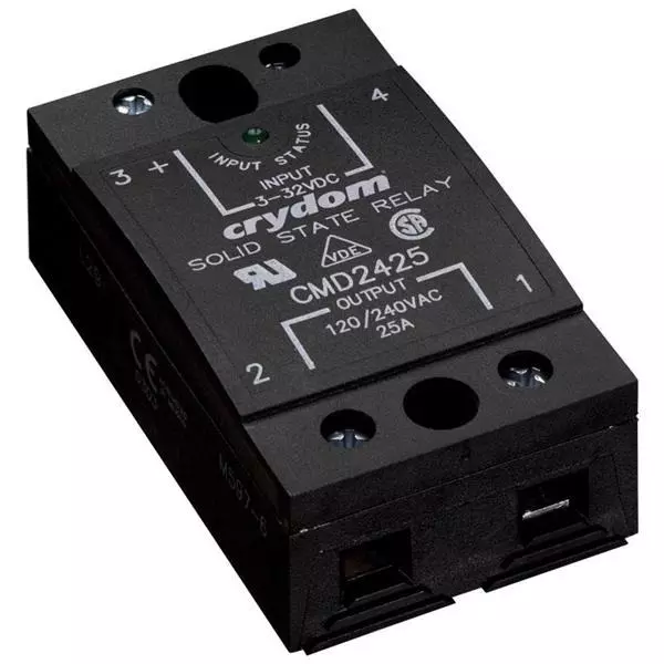 Crydom CMD / CMA Series Solid State Relays Panel Mount 50 A Load Current Rating, CMD4850