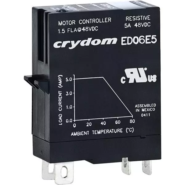 Crydom ED Series Solid State Relays Socket Mount 5 A Load Current Rating, ED06B5