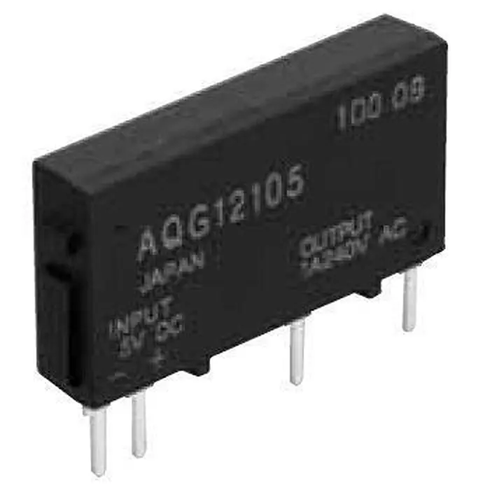 Panasonic Solid State Relay PCB Mount 1 Amp 1 Form A (SPST-NO) 75 to 264 V AC, AQG12124