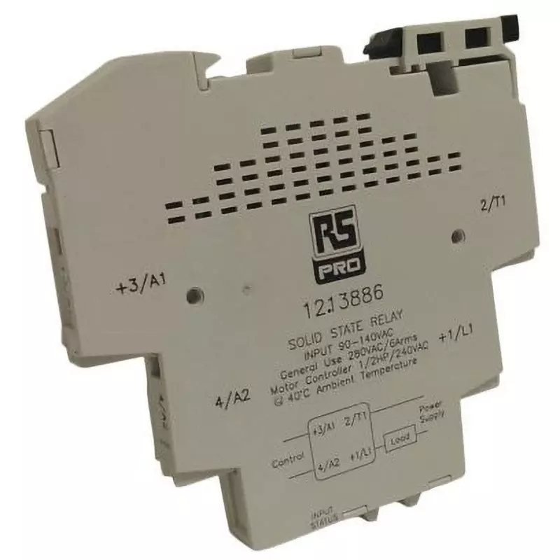 RS PRO Solid State Relay Din Rail Mounting, 121-3885