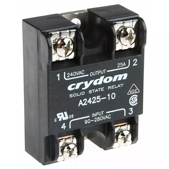 a2425-10-sensata-crydom-sensata-crydom-series-1-240-vac-series-solid-state-relay-25-a-load-panel-mount-280-v-rms-load-280-v-ac-control-736-0817-rs