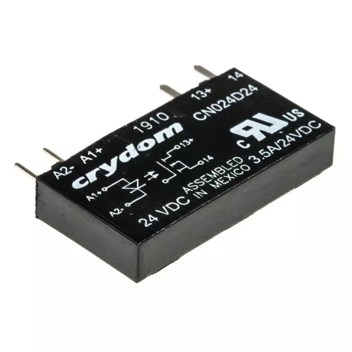 SENSATA/CRYDOM Solid State Relay CN Series 3.5 A Load PCB Mount 24 V DC 30 Control, CN024D24