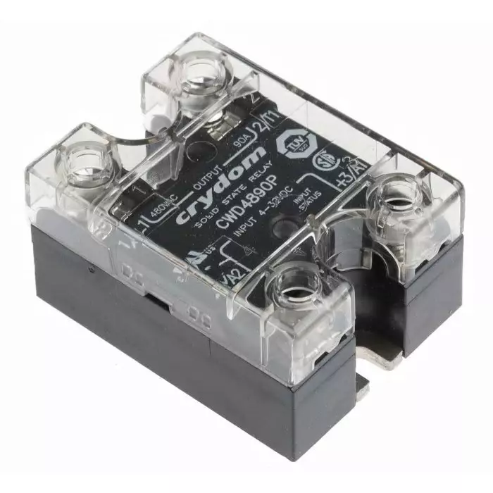 SENSATA/CRYDOM Solid State Relay CW Series 90 A Load Panel Mount 660 V AC 32 DC Control, CWD4890P