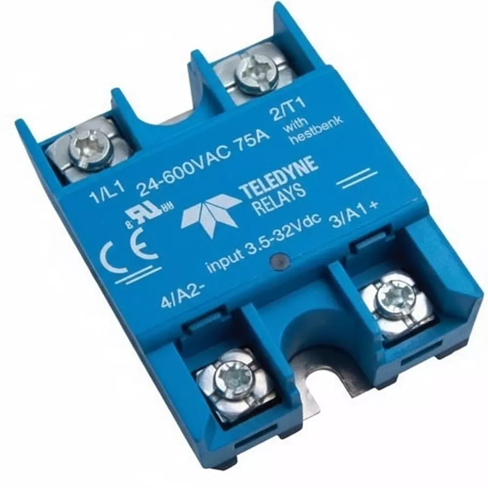 Teledyne Relays ST Series Solid State Relays Panel Mount 3 mA to 30 mA 4 VDC to 30 VDC Control Voltage Range, ST24D12