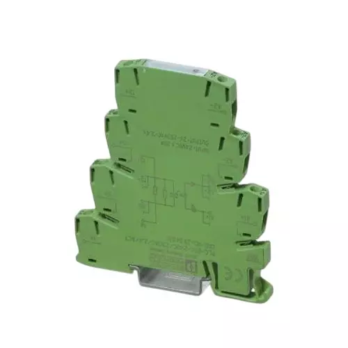 Phoenix Contact Solid State Relays DIN Rail Mount 2.4 A Load Current Rating 24 VAC to 253 VAC Load Voltage, 2904631